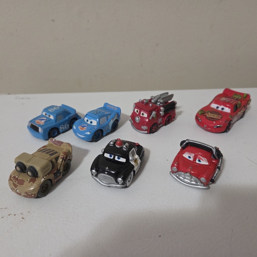 Disney Cars Mini Adventures Set Of 7